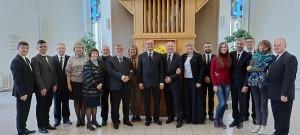 Запорожье, священнослужители с женами.